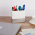 Toothbrush and Toothpaste Holder, Anti-Slip Bathroom Countertop Organizer, Electric Vanity Caddy for Family Storage