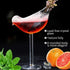 SuproBarware Cocktail Glass - Clear Wine Glasses Set of 2 Goblet Beverage Glass 5 Ounce for Party Wedding