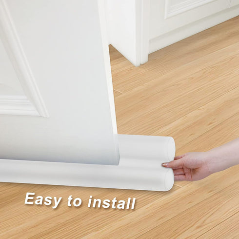 MAXTID Under Door Draft Blocker 36" Door Sealers, Air Block Strip for Bottom of Door, Noise Cancelling Weather Seal