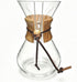 34oz Set (10 Cup/34 oz) Pour Over Coffee Maker with Filter Subjectthree Glass Coffee Carafe Dripper Pourover