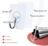 DDMY Heavy Duty Wall Hooks, Transparent Waterproof Self Adhesive Utility Hooks for Kitchen, Shower, Coat, Key Hanging