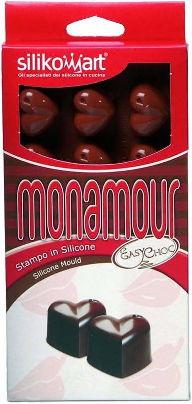 Silikomart Silicone Easy Chocolate Mold, Hearts