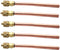 Spare Part Air Conditioner Filling Access Valve Monodirectional 6mm Tube OD - Pack of 5