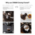 Crema Coffee Products 54mm Dosing Funnel, Compatible with 54mm Breville Portafilter, Durable Stainless Steel