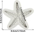 Starfish Silicone Fondant Mold Marine Theme Cake Molds For Sugar Cake Decorating Cupcake Topper Candy Chocolate Gum Paste Polymer Clay