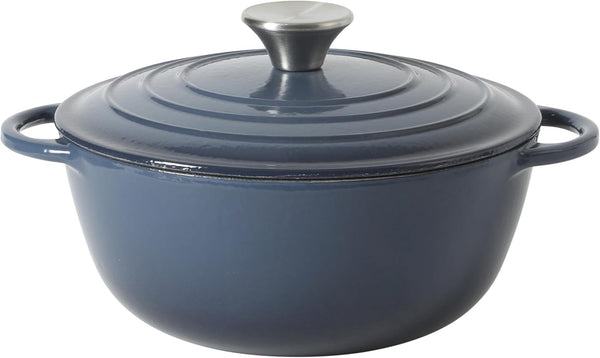 Gibson Home Addlestone 2.65 Qt Enameled Cast Iron Dutch Oven Pot with
