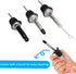 Liquor Pour Spouts with Dust Caps, Speed Pourer Nozzles for Alcohol & Liquor Bottles