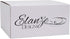 Elanze Designs Cream Matte Glaze Finish Stoneware Coffee Cup Mugs Set of 4, 17 Ounce