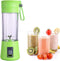 ISA Portable Blender for Shakes & Smoothies, Cordless Mini Travel Juicer Cup Mixer, 13oz USB Rechargeable (GREEN)