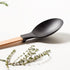 Epicurean Cutting Surfaces Gourmet Series Kitchen Utensil, Large Spoon in Natural and Black Color