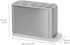 Joseph Joseph Surface Kitchen Sink Cutlery Drainer - Utensil Holder with Draining Base, Stainless Steel Storage