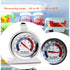 Aulufft Refrigerator Freezer Thermometer, 6 Pack Classic Series Large Dial Internal Temperature Gauge for Kitchen