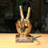 Nice Purchase Hand Finger Gesture Desk Statues - Creative Home Living Room Cabinet Shelf Decoration (Victory Gesture in