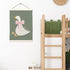 12x16 inch, LKETW Silly Goose Wall Art Poster Hanger Frame Goose Decor, Goose Gifts, Cute Goose Wall Art for Room, Bow