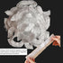 60 Pcs Disposable Furniture Dust Cover - Clear Plastic Kitchen Appliance Covers Dustproof with Elastic for Small