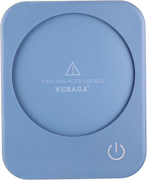 VOBAGA Coffee Mug Warmer, 4 Hours Auto Shut Off, Electric Beverage Warmer for Cocoa, Tea, Milk, Soup, Coffee Gifts, Sky