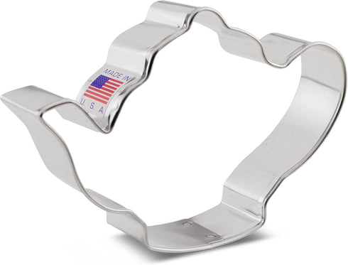 Teapot Cookie Cutter, 4.25" Made in USA by Ann Clark