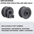 4581DD3002A Upper Dishrack Roller Wheels Assembly, Fit for L-G Dishwasher Parts, 8 Pack