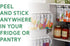Storage Theory Space Saving Food Pouch Organizer for Fridge, Holds 6 Pouches - Perfect for Baby Food