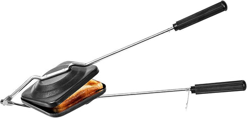 Nonstick Aluminum Gas Sandwich Toaster, 15.5 in L x 5.6 in W x 1 in H, Easy Clean, Saves Time & Money by DBY