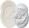 Virgin Mary Silicone Mold, Mother and Baby Fondant Molds for Cake Decoration, Cupcake Topper, Sugar Craft