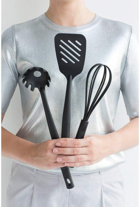 GARIAN Brabantia 365263 Small Black Spatula, All Nylon