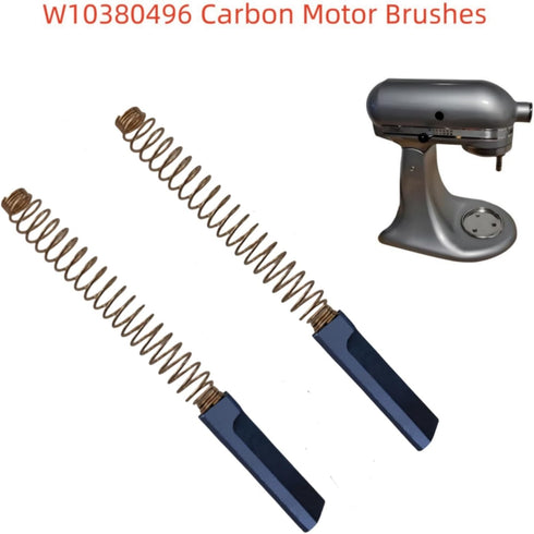 W10380496 Carbon Motor Brush (4PCS) for Replacement Whirlpool Kitchen Aid Stand Mixer, Replaces W10260958 AP5178083