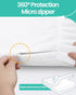 2 Pack, 9 Inch 6-Sided Premium Queen Waterproof Mattress Cover Zippered Mattress Protector, Deep, Mattress Encasement