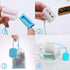 Reusable Silicone Tea Infuser 6 Pack, Tea Bags Strainer Filter Steeper Diffuser Holder with Spoon for Loose Leaf Tea