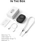 Mini Handheld Fan, Portable USB Rechargeable Fan with Strong Airflow, LED Smart Display, 3 Speed Adjustable (Dark Black)