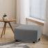 1 Flamingo P Piece Stretch Ottoman Cover Folding Storage Stool Furniture Protector Soft Rectangle Slipcover