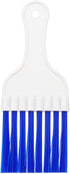 PATIKIL Air Conditioner Fin Comb, Plastic Whisk Brush for Condenser Cleaning, Radiator Repair Tool, White Blue