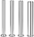 GKAKITSP 4 Sizes Stainless Steel Sausage Stuffing Tubes Replacement for LEM 606,606SS,1606,1606SS Sausage