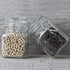 24 Pack 4oz 24 SPANLA Spice Jars, Small Glass Jars with Airtight Hinged Lid, With Spice Labels & Silicone Funnels