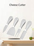 Premium Stainless Steel Cheese Tool Set, 4 Piece Cheese Knife Set for Cutting and Spreading Cheeses