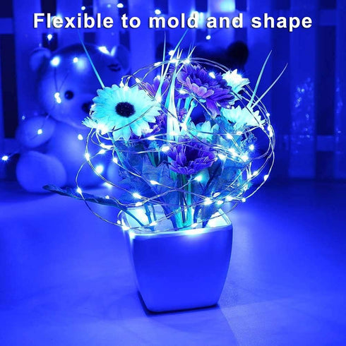 Blingstar USB Powered Fairy Lights, 2 Pack 33Ft 100 LED Mini String Lights for Decoration