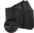Uranshin 600D 43.3 29.13 x11.02 inches, Oxford Fabric Large Outside Chair Storage Bag, Black, x Zipper Closure