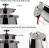50-Ounce, 304 Secura French Press Coffee Maker, Stainless Steel Insulated Coffee Press with Extra Screen