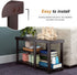 PayLessHere 5-Tier Closet (3 Bamboo Shoe Rack Shoe Bench Shoe Shelf Free Standing Storage Organizer with Additional