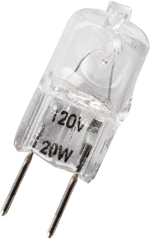 Wadoy WB36X10213 Microwave Light Bulbs G8 120V 20W Bulb Compatible with G-E Halogen Oven Parts (2 Packs) WB25X10019