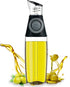 Oil Dispenser Bottle, 17oz Olive Oil Dispenser Oil Sprayer, Clear Glass Refillable