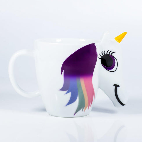 UK Unicorn Color Changing Ceramic Coffee Mug - 10 oz