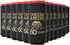 Cheers to 60 Years Can Coolers, Set of 12 - Black and Gold 60th Birthday Party Favors and Decorations for Men and Women