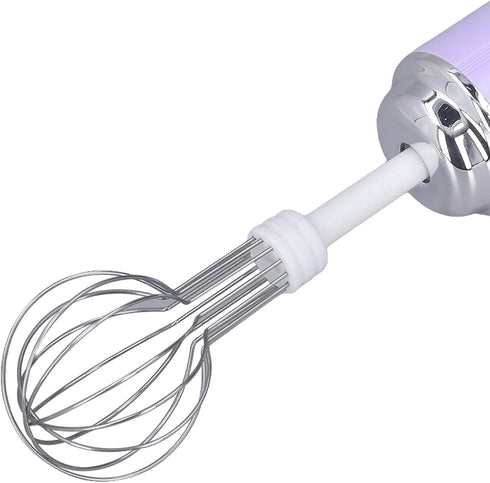 Electric Hand Mixer, Cordless Handheld Whisk, Lightweight Kitchen Tool, 3 Levels for Kitchen