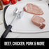 Gorilla Grip Heavy Duty Meat Tenderizer, Dual-Sided Kitchen Mallet for Tenderizing Beef and Poultry, Comfortable Handle