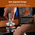 51mm Calibrated Espresso Tamper, Coffee Tamper with Two Calibrated Springs, 100% Food Grade 304 Stainless Steel