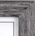 Malden International Designs Rustic Wood Picture Frame, 5x7, Linear, Rough Gray