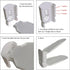 Generic Closet 10 Pack) Shoe Stackers Space Saver, Adjustable Double Layer Stack, Holder for Organization (White