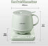 MIKMOK 45-100 13.5Oz 300W 4H Table Boiling Water Mug, Beverage Warmer, Temperature Control, Fast Coffee Heating Cup