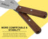 Webake Cake Spatula Set of 2, 14 Inches Straight Icing Spatula with Wooden Handle for Cake Decorating